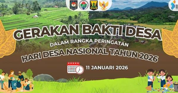 Hari Desa Nasional 2026, Ini Tanggal, Tema, dan Maknanya